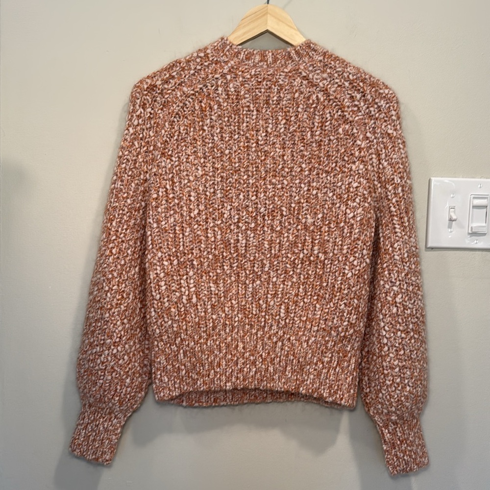 SEZANE Lyra Chunky Knit Jumper / Sweater in Earth / Terre sz S - Picture 12 of 13